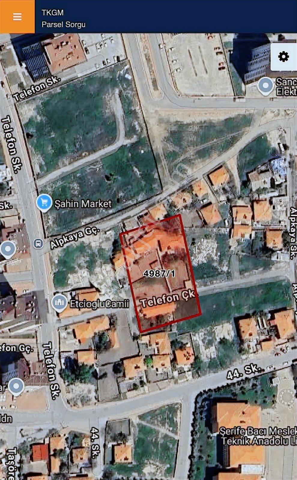 Kayseri Kocasinan Hoca Ahmet Yesevi Malallesinde Satılık Arsa - Görsel 2