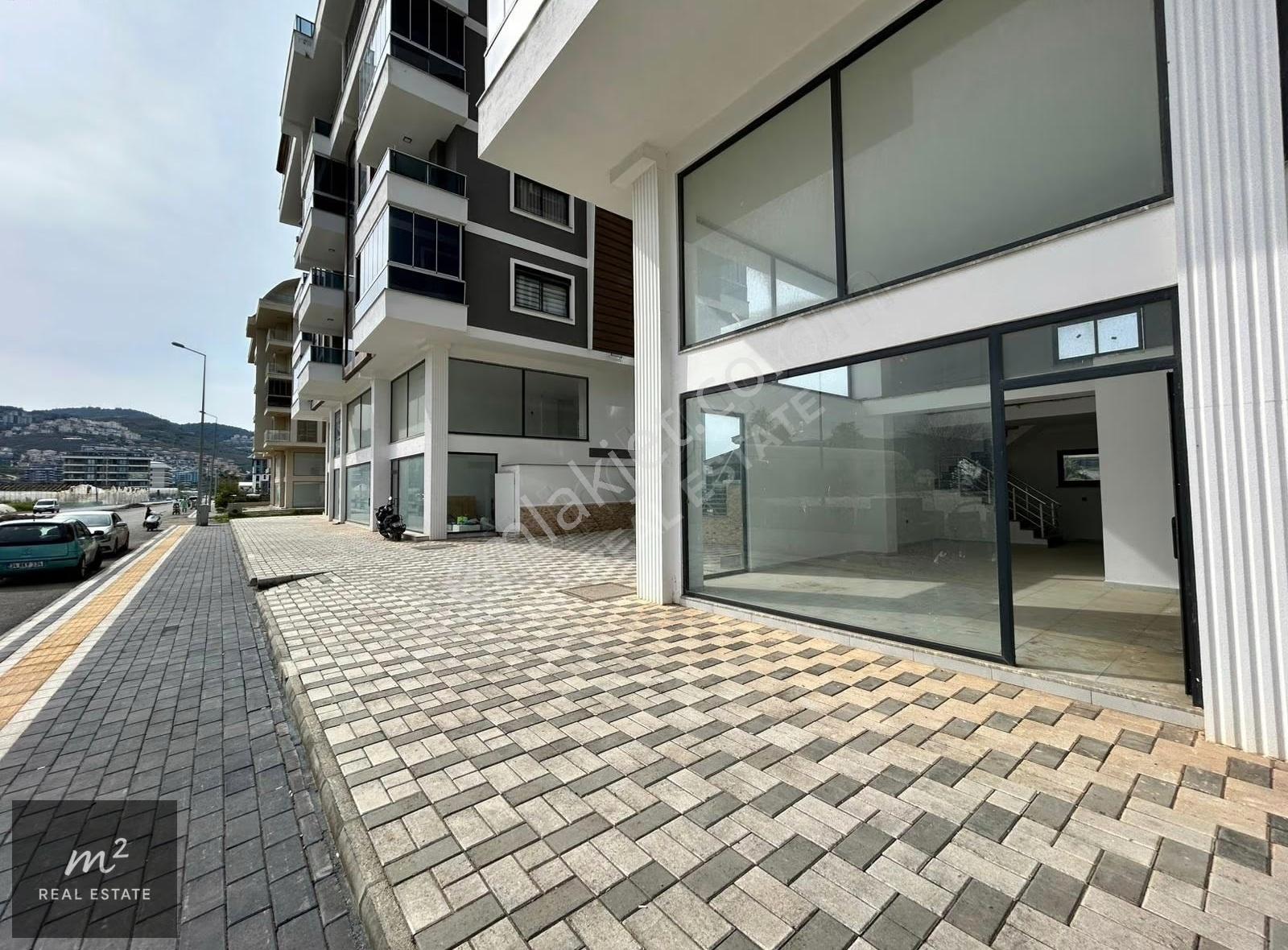 Alanya Kargıcak Yazar 8 Sitesi Kiralık Asma Katlı Dükkan Ofis