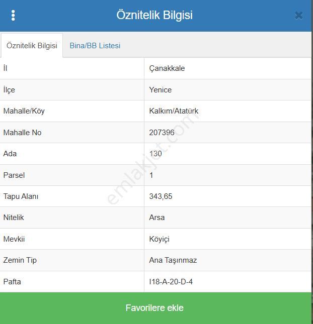 Çanakkale Yenice Kalkım’da Gölyolu Üzerinde – İki Kat İmarlı Fırsat Arsa! - Görsel 2
