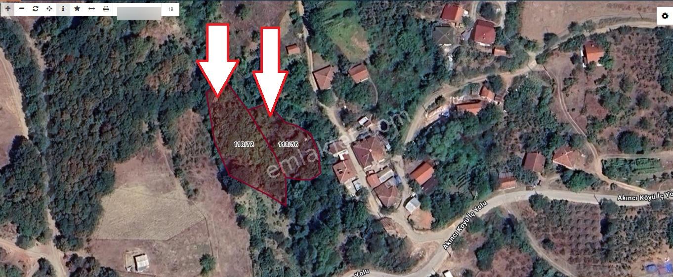 Geyve Akıncıda Muhteşem Manzaralı %40 İmarlı Satılık Arsalar - Görsel 2
