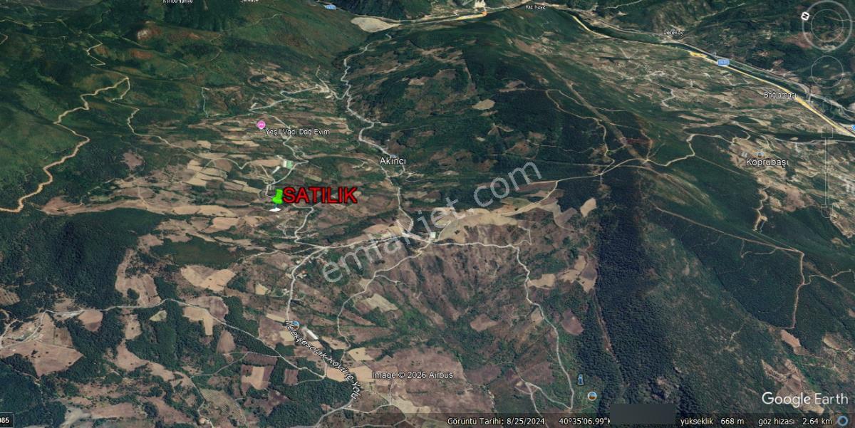 Sakarya Geyve Akıncı Mah.yola Cepheli Müstakil Parsel - Görsel 14