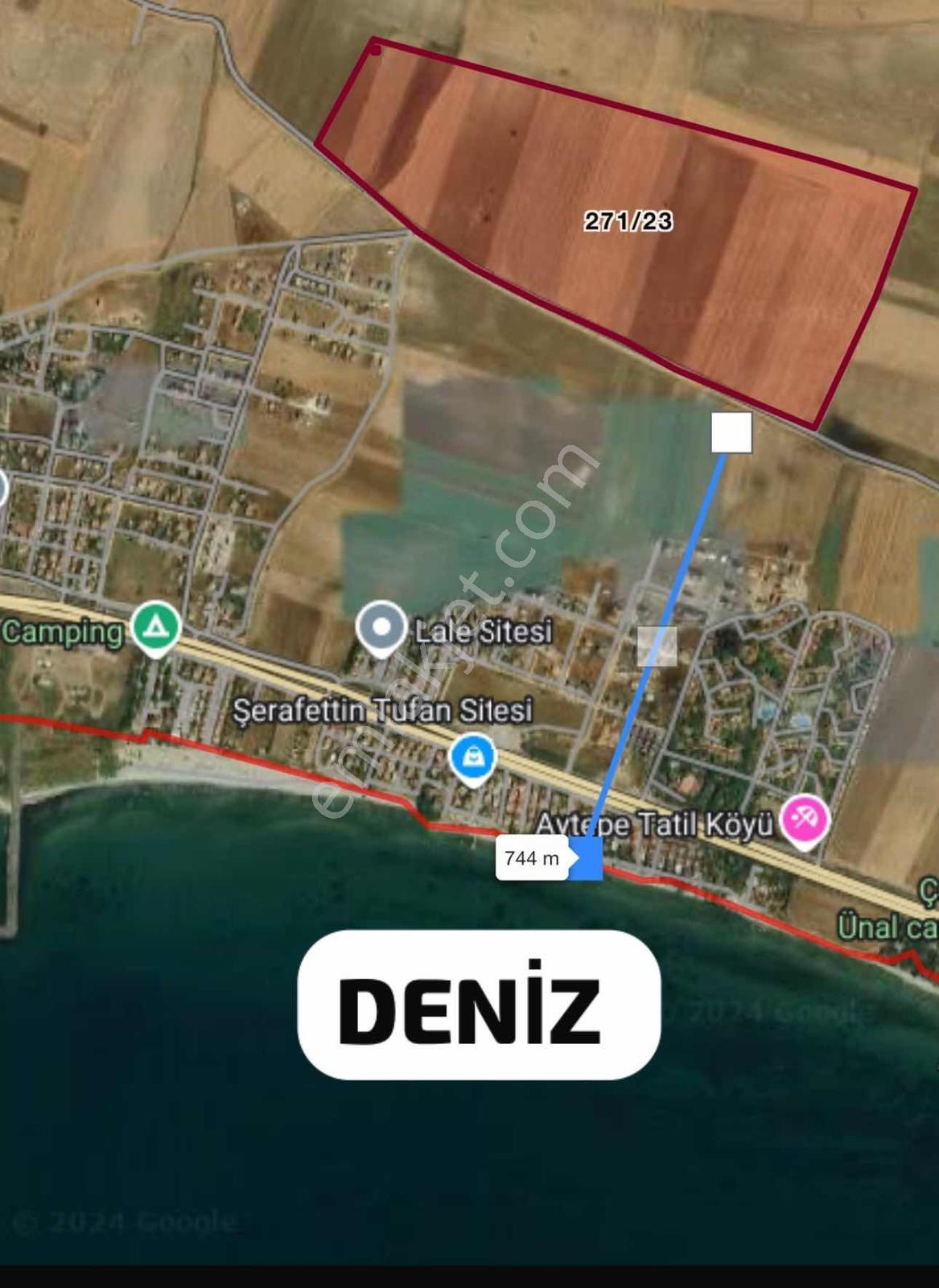 Çeşmeli Mah. İmara Sınır Deniz Manzaralı Satılık Arsa - Görsel 16