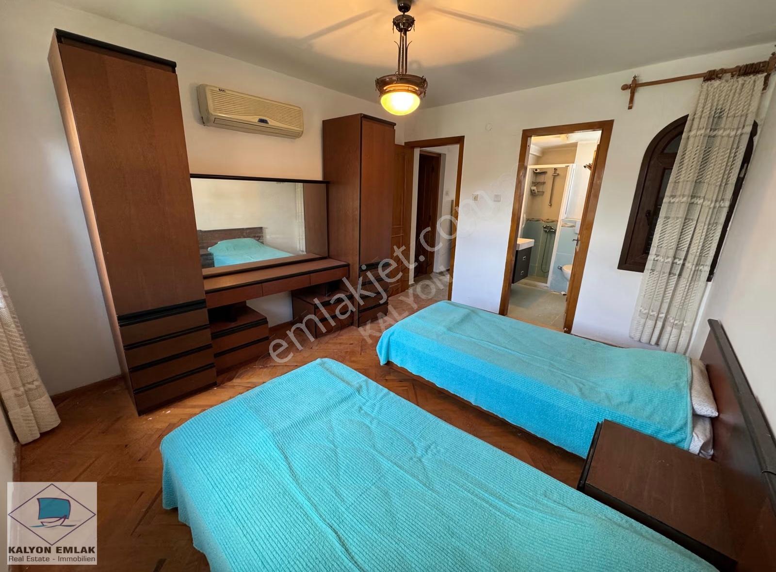 Kalyon'dan Ilıca Şantiye'de Yıllık Kiralık Plaja 500 Metre Villa - Görsel 32