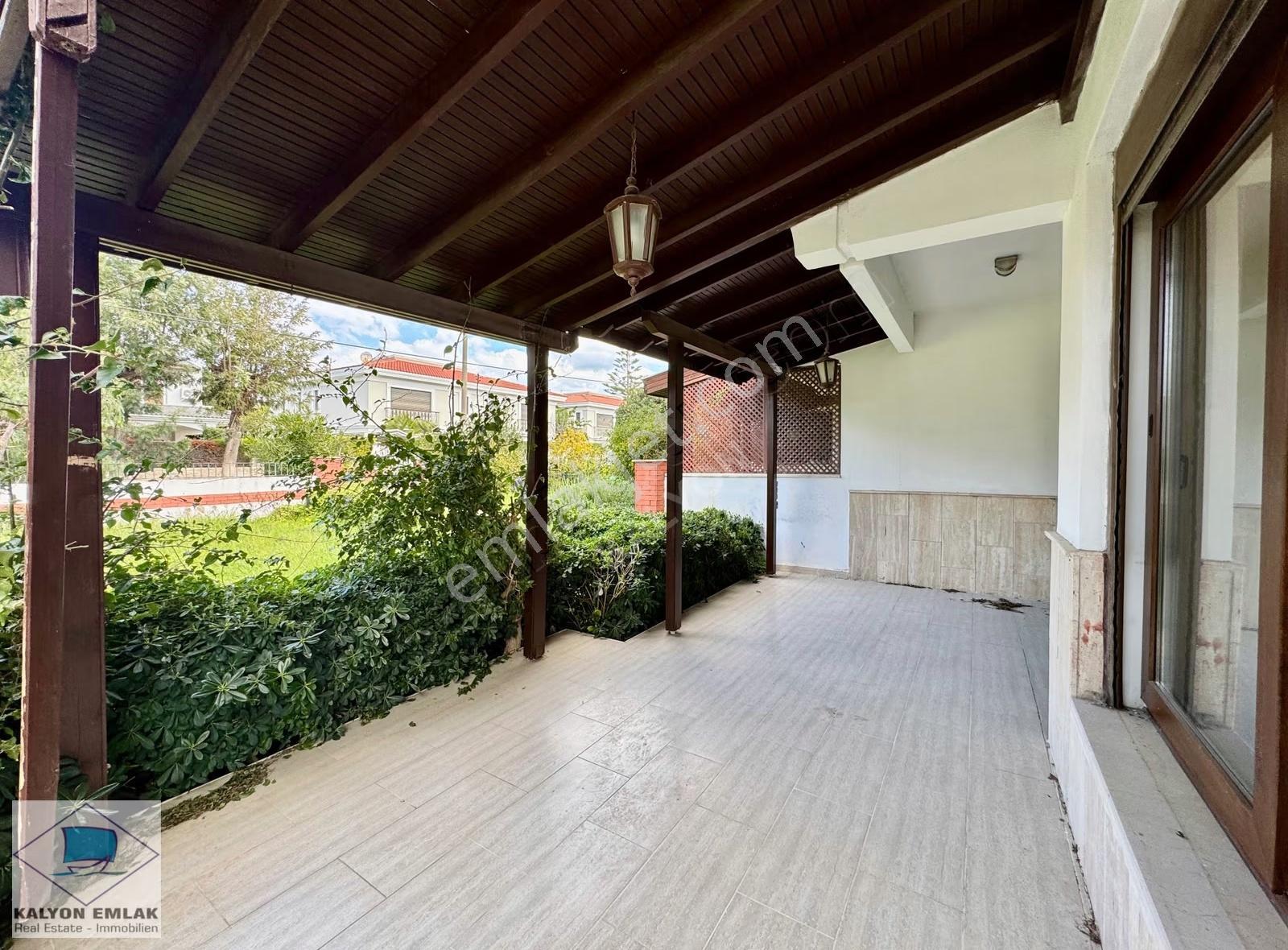 Kalyon'dan Ilıca Şantiye'de Yıllık Kiralık Plaja 500 Metre Villa - Görsel 27