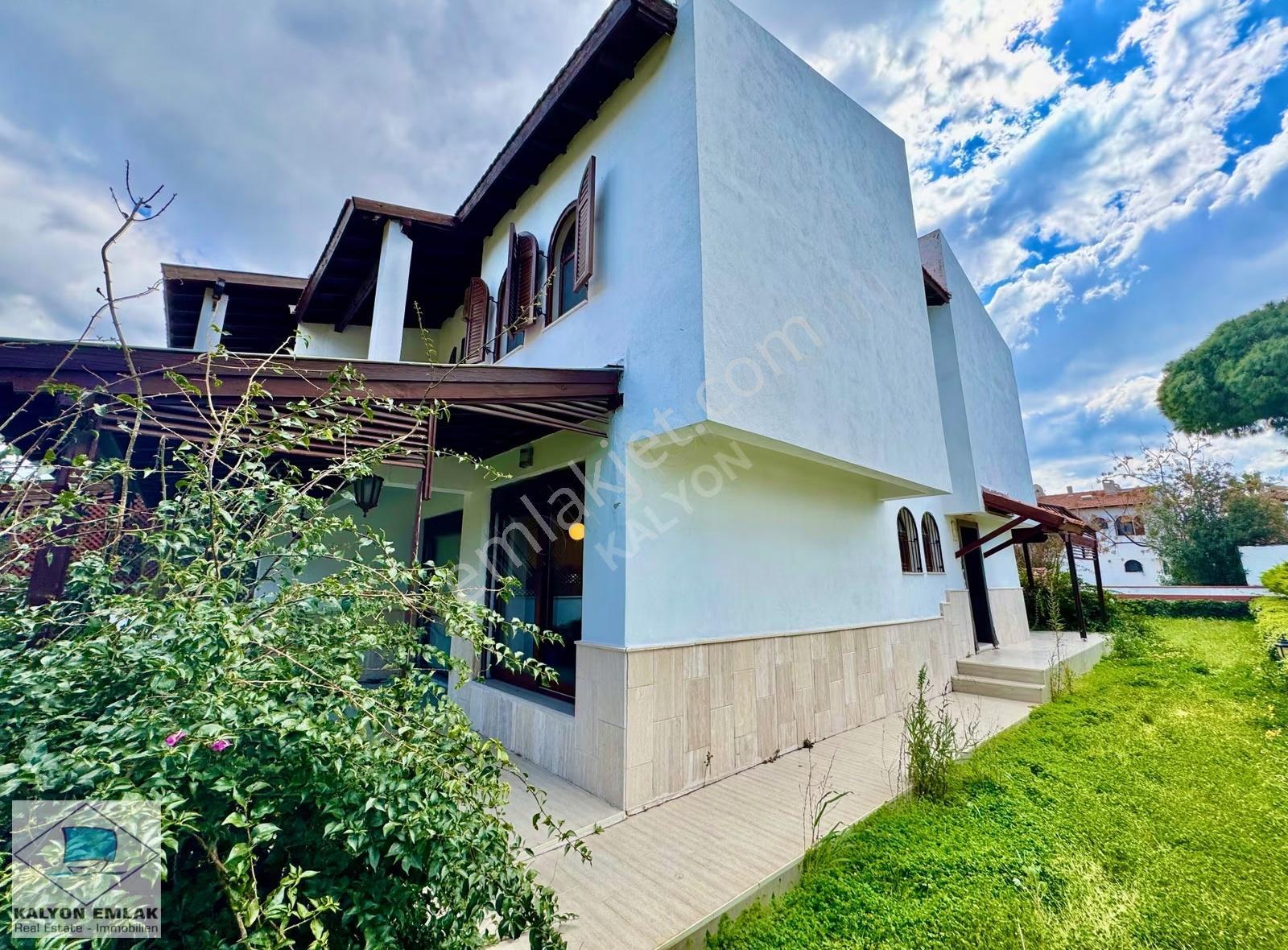 Kalyon'dan Ilıca Şantiye'de Yıllık Kiralık Plaja 500 Metre Villa - Görsel 7