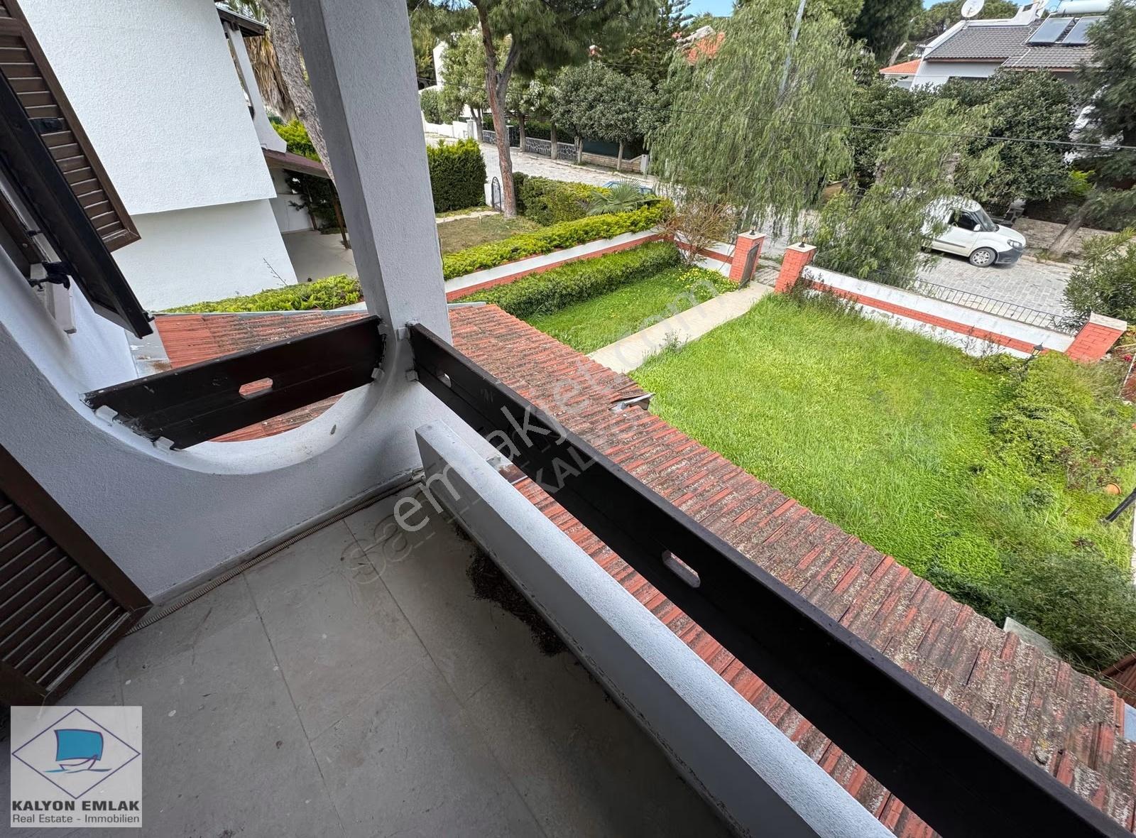 Kalyon'dan Ilıca Şantiye'de Yıllık Kiralık Plaja 500 Metre Villa - Görsel 13