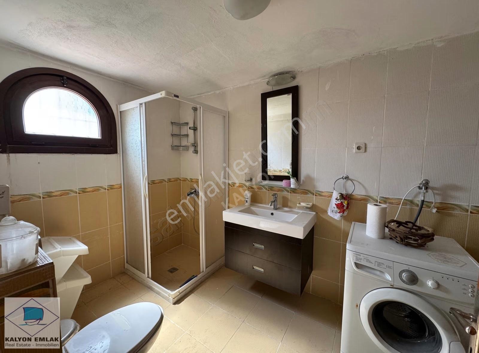 Kalyon'dan Ilıca Şantiye'de Yıllık Kiralık Plaja 500 Metre Villa - Görsel 15