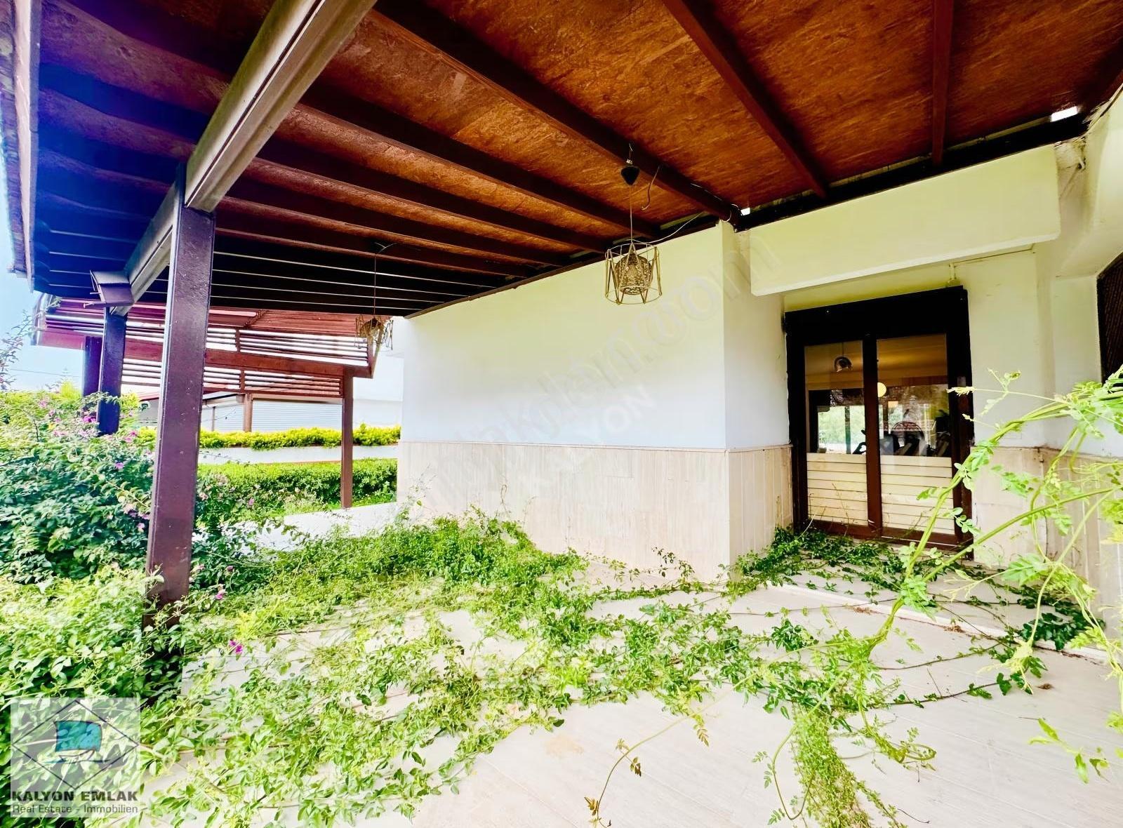 Kalyon'dan Ilıca Şantiye'de Yıllık Kiralık Plaja 500 Metre Villa - Görsel 21