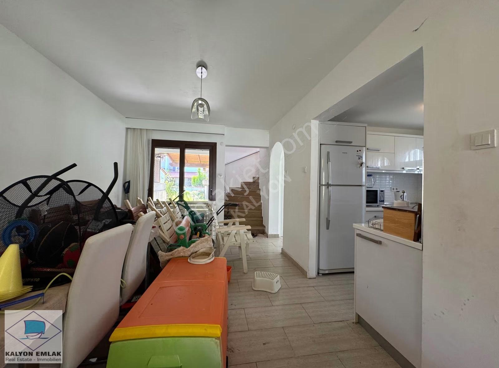 Kalyon'dan Ilıca Şantiye'de Yıllık Kiralık Plaja 500 Metre Villa - Görsel 2