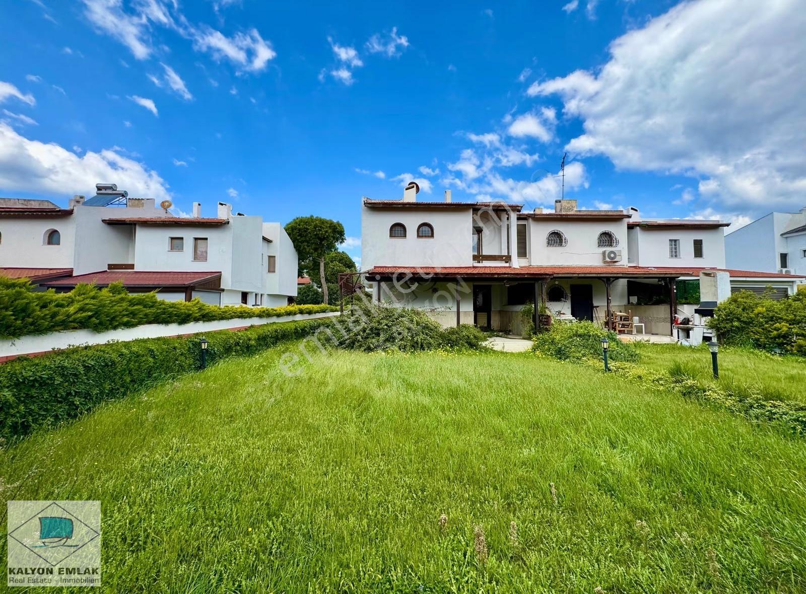 Kalyon'dan Ilıca Şantiye'de Yıllık Kiralık Plaja 500 Metre Villa - Görsel 26