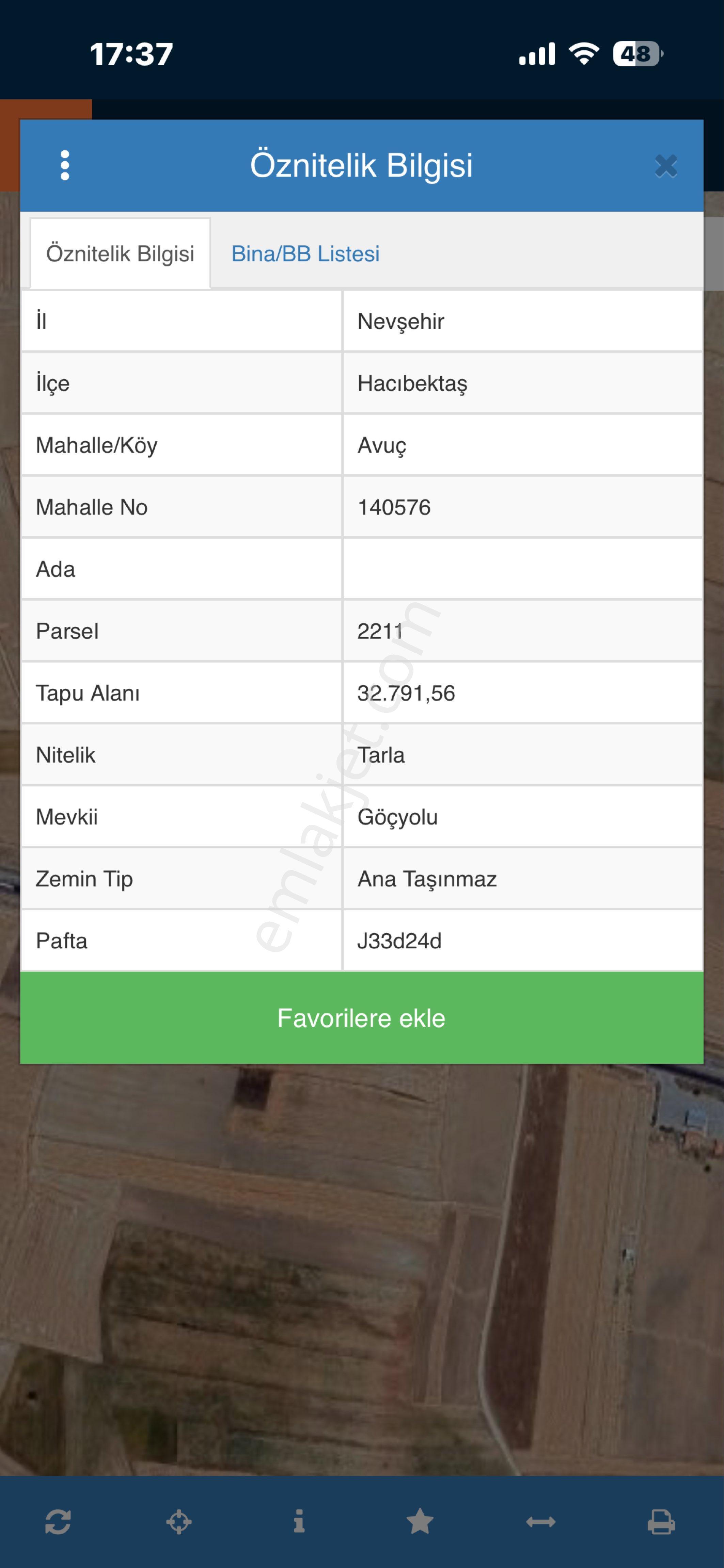 Harika Yatırımlık Tarla Kayseri Ankara Yoluna Sıfır