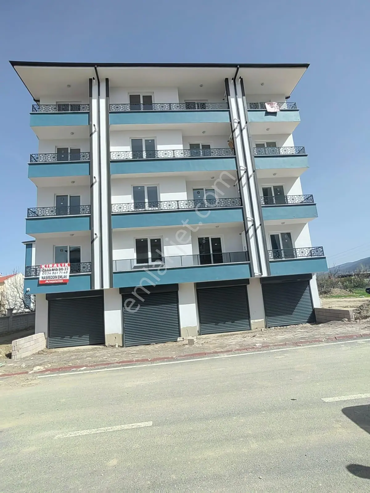 Nasreddinden Yeni Hastane Civarı Kiralık 1+1 Eşyalı Sıfır Daire - Görsel 2