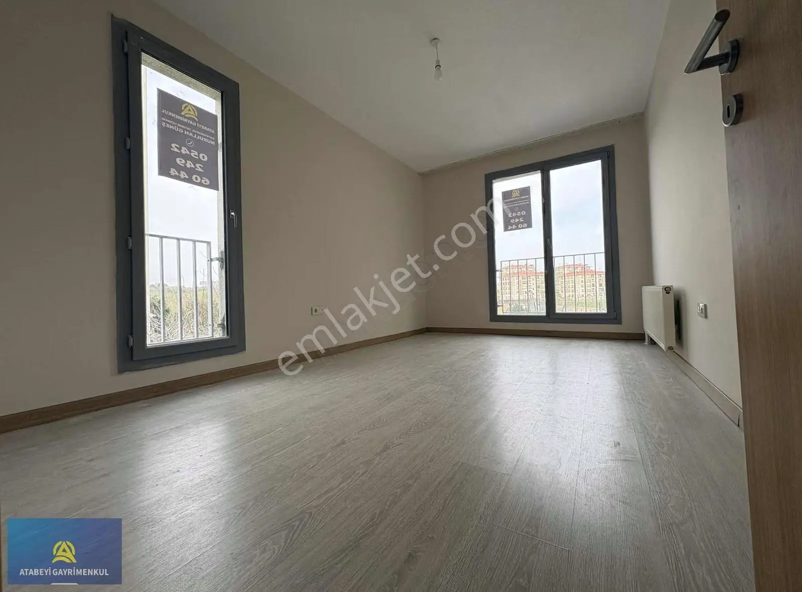 Toki 24.bölgede 2+1 82 M2 1.kat Boş Yeni Boyalı Kiralık Daire - Görsel 4