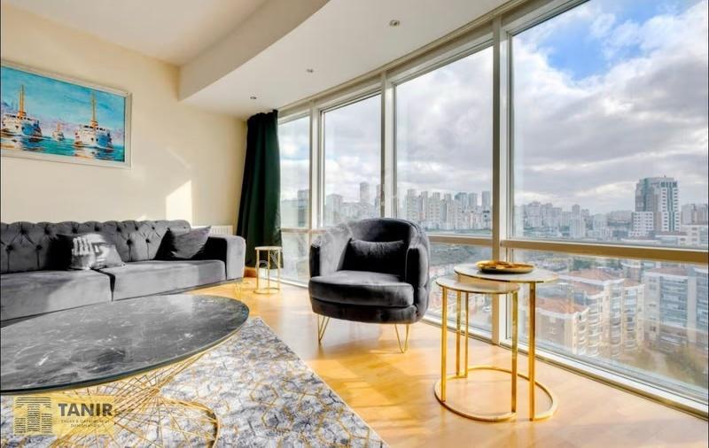 Bahcesehir Lüks Eşyalı Spradon Residance Kiralık 1+1 Daire - Görsel 20
