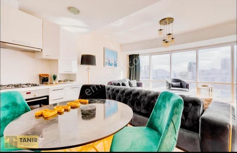 Bahcesehir Lüks Eşyalı Spradon Residance Kiralık 1+1 Daire - Görsel 17