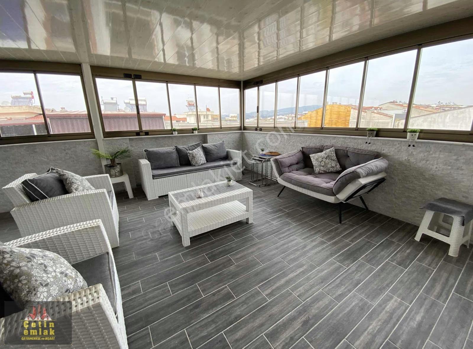 Kuşadası Davutlarda Ful Eşyalı Dubleks Daire Kiralık - Görsel 19