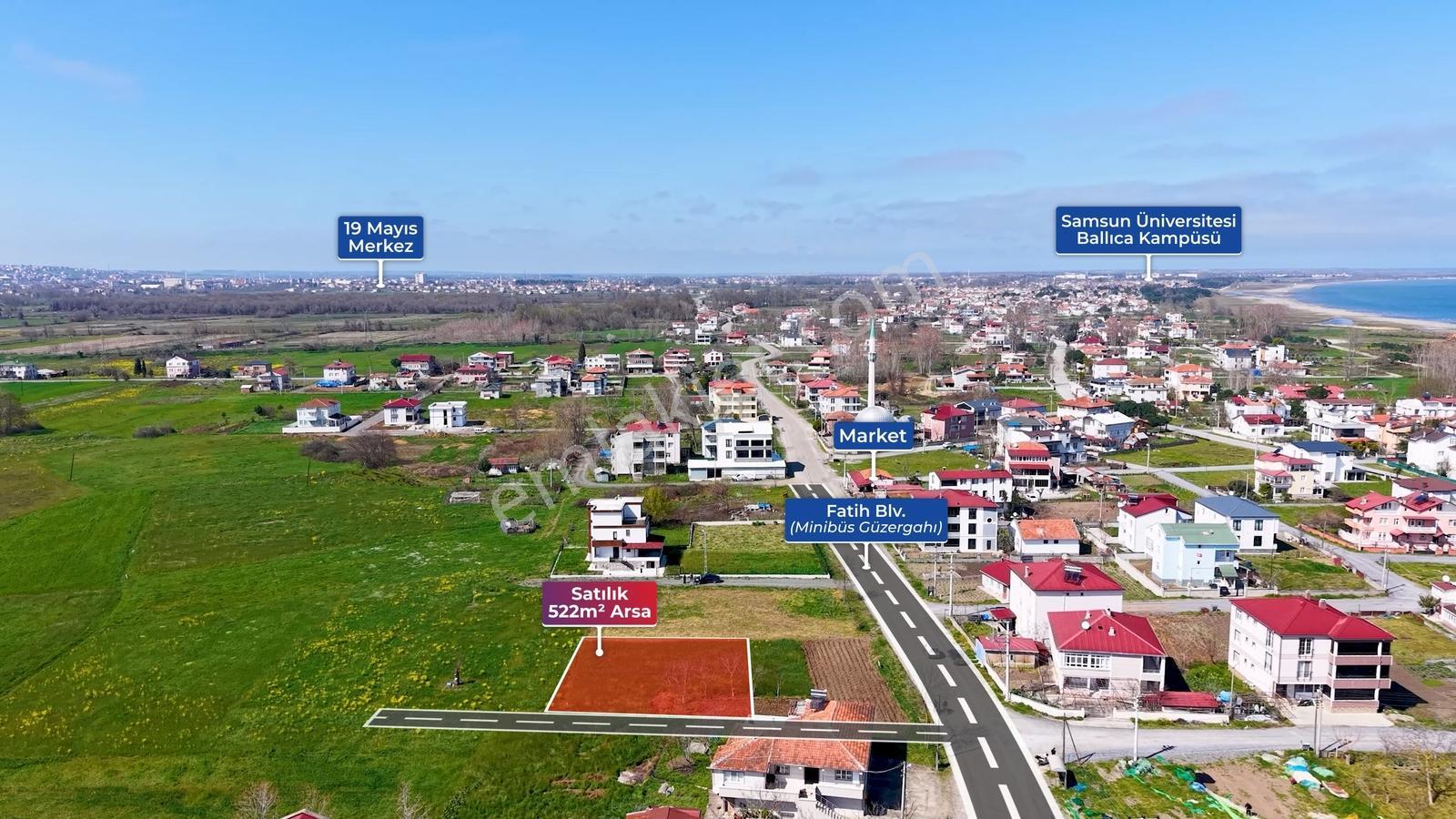 Hüseyin Boylu'dan Dereköy'de Denize 300 Metre Mesafede Arsa - Görsel 30