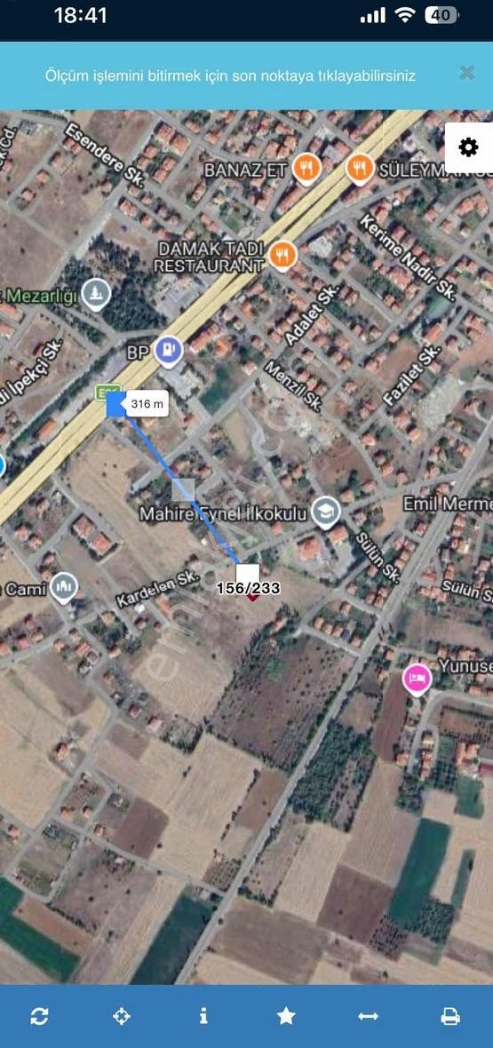 Banaz Dilek Mh 468m2 Villalık Arsa - Görsel 2