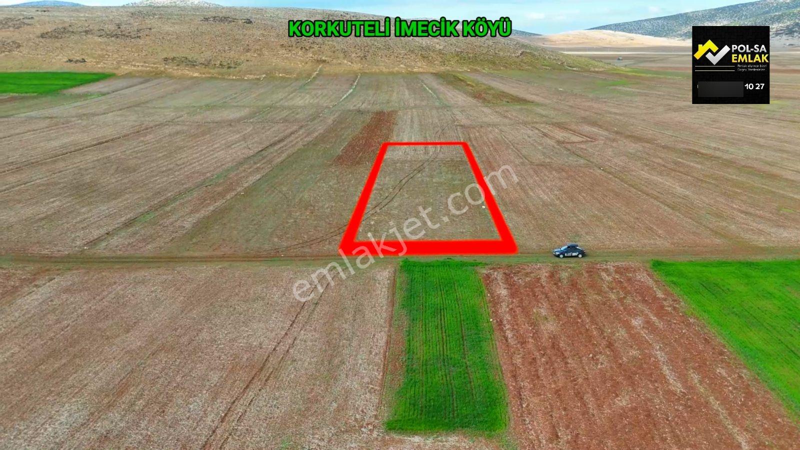 Korkuteli İmecik Köyü Satılık 1.886m2 Tarla Resmi Yol Var - Görsel 9