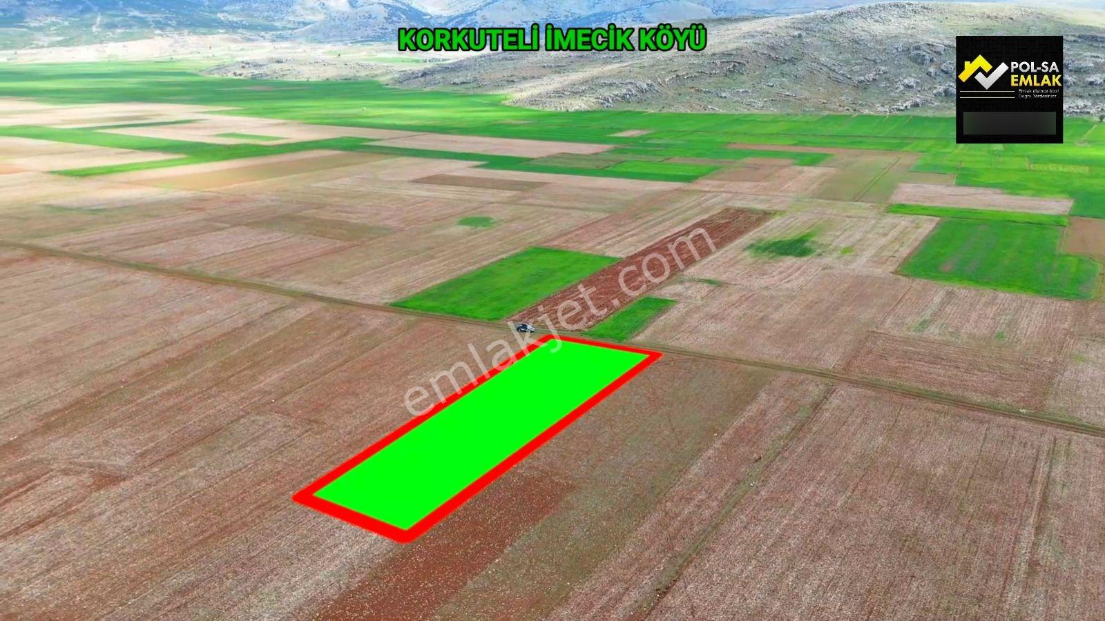 Korkuteli İmecik Köyü Satılık 1.886m2 Tarla Resmi Yol Var - Görsel 11