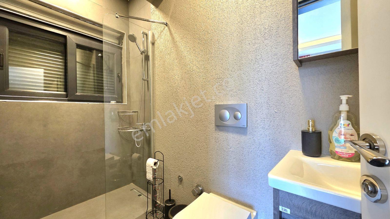 Fethiye Çiftlik'te Eşyalı Kiralık 4+1 190m2 Havuzlu Villa - Görsel 16