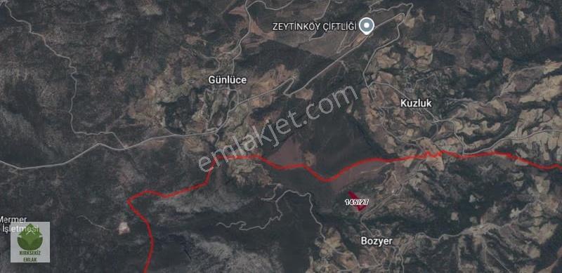 Muğla Menteşe Bozyer Mahallesinde 10.611 M² Satılık Tarla... - Görsel 3