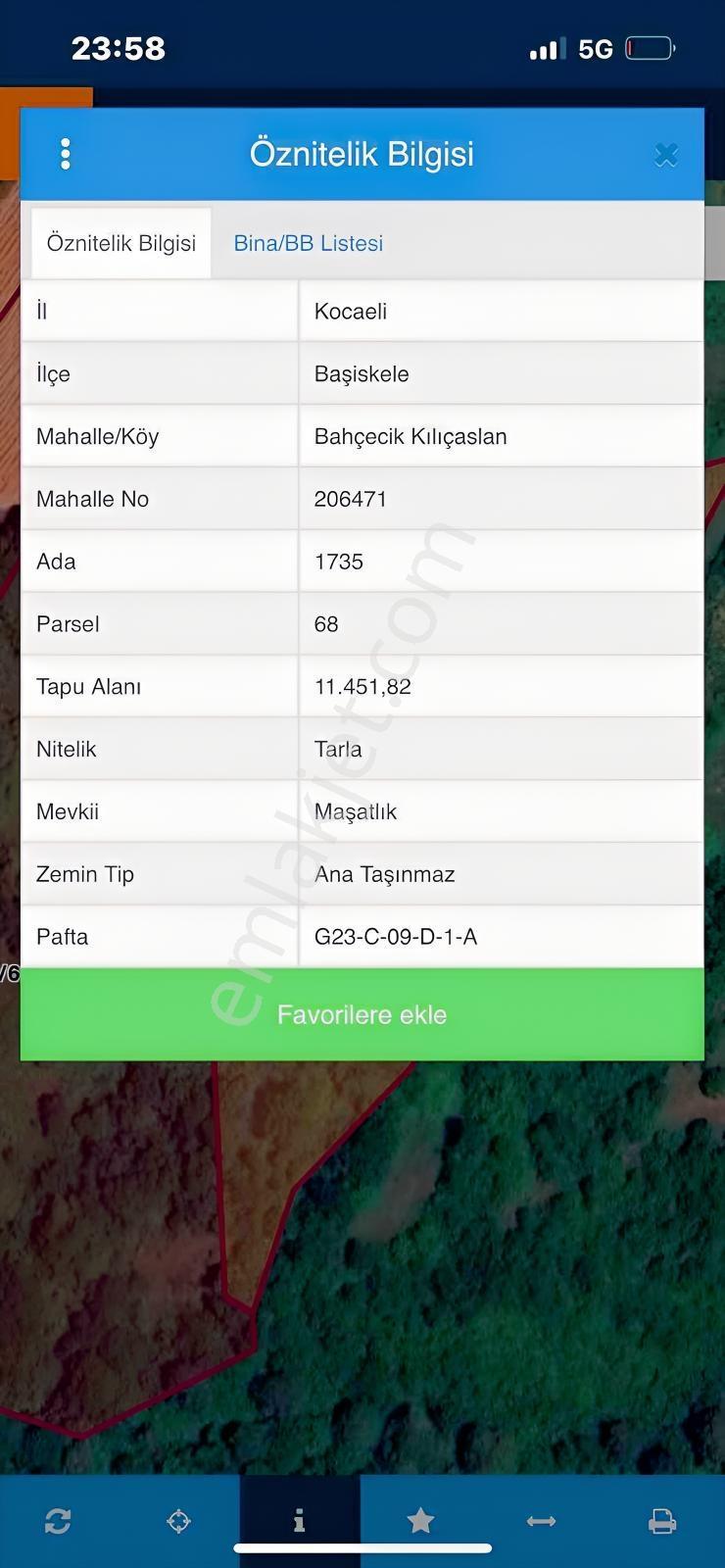 İmar Sınırında Bahçecik Kılıçarslan 11 Dönüm Tarla - Görsel 5