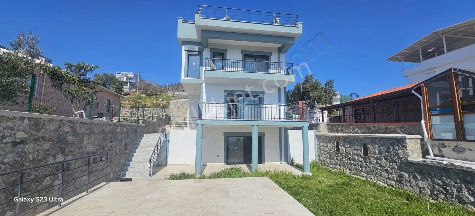 Çandarlı'da Panoramik Deniz Ve Adalar Manzaralı Lüks Villa - Görsel 5
