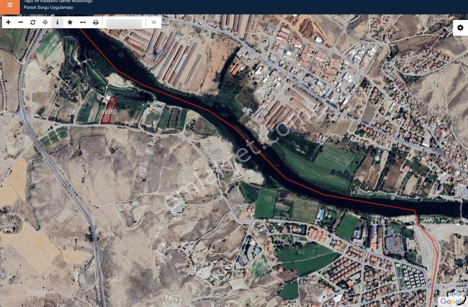 Nevşehir Avanos'ta Tek Tapu Bağ-tarla