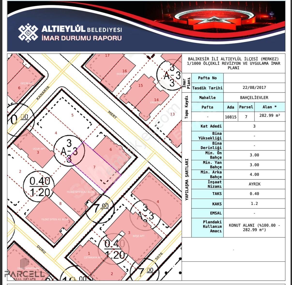 Balıkesir Bahçelievler Mah. 7+1 Emsalsiz Satılık Villa Ve Arsası - Görsel 8