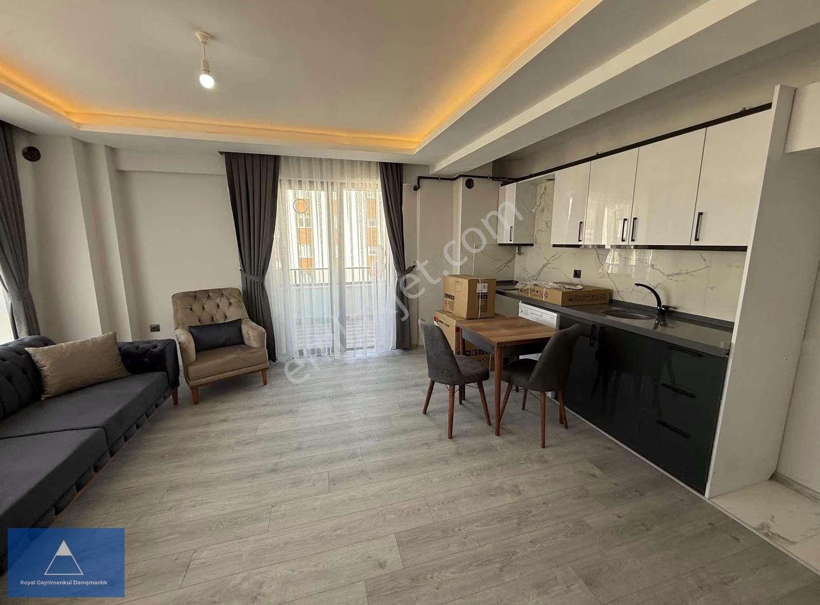 Toplu Konut Bulvarına Cephe Sıfır Eşyalı Kiralık 1+1 - Görsel 12