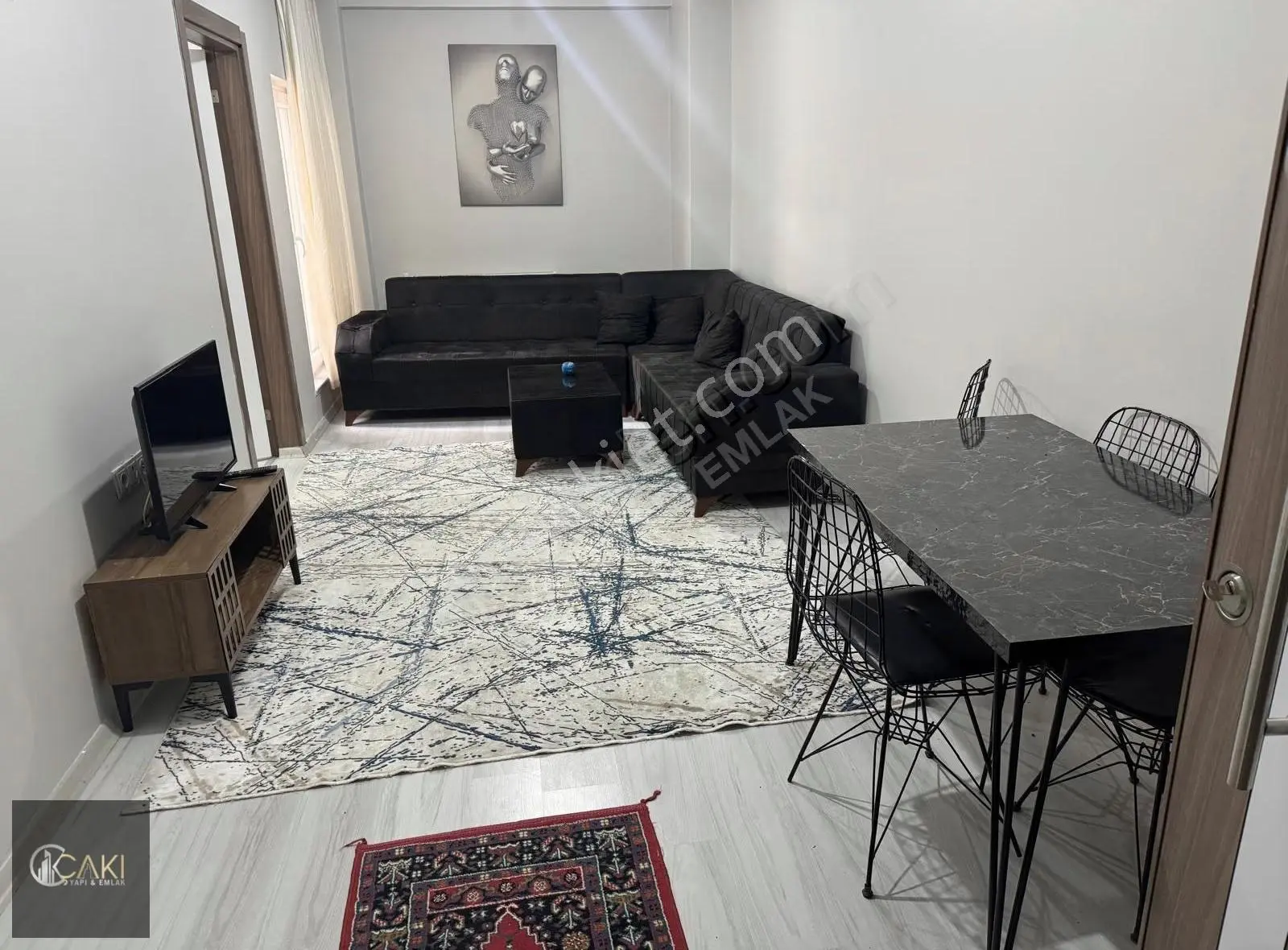 Çakı Yapı Emlaktan Bahçıvan Mahallesi 1+1 Eşyalı Kiralık Daire