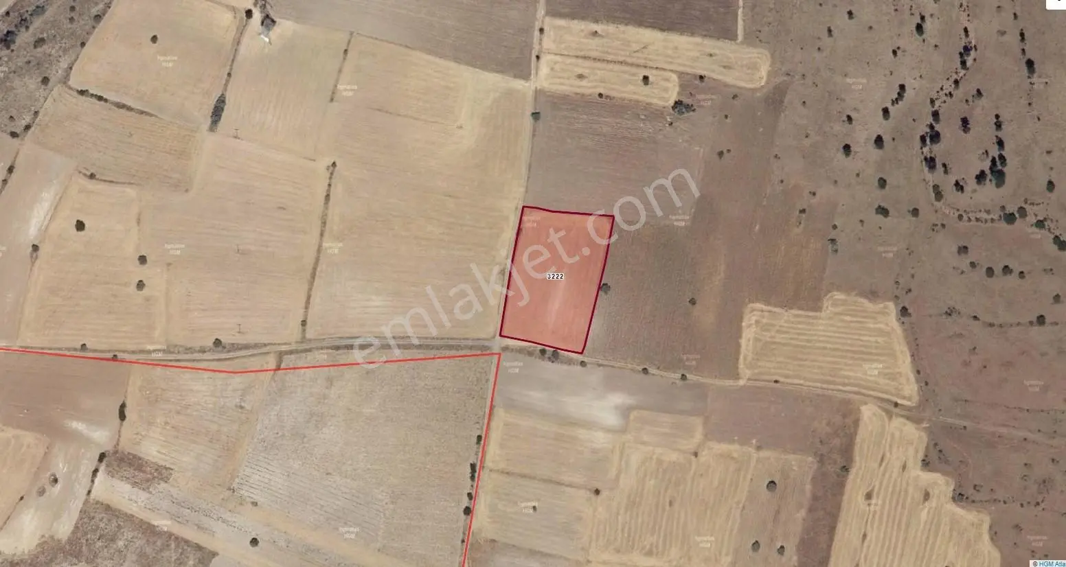 Özpınar,dan Çavuş Köyü Satılık Köşe Tarla Yolu Var 5625 M2 - Görsel 4