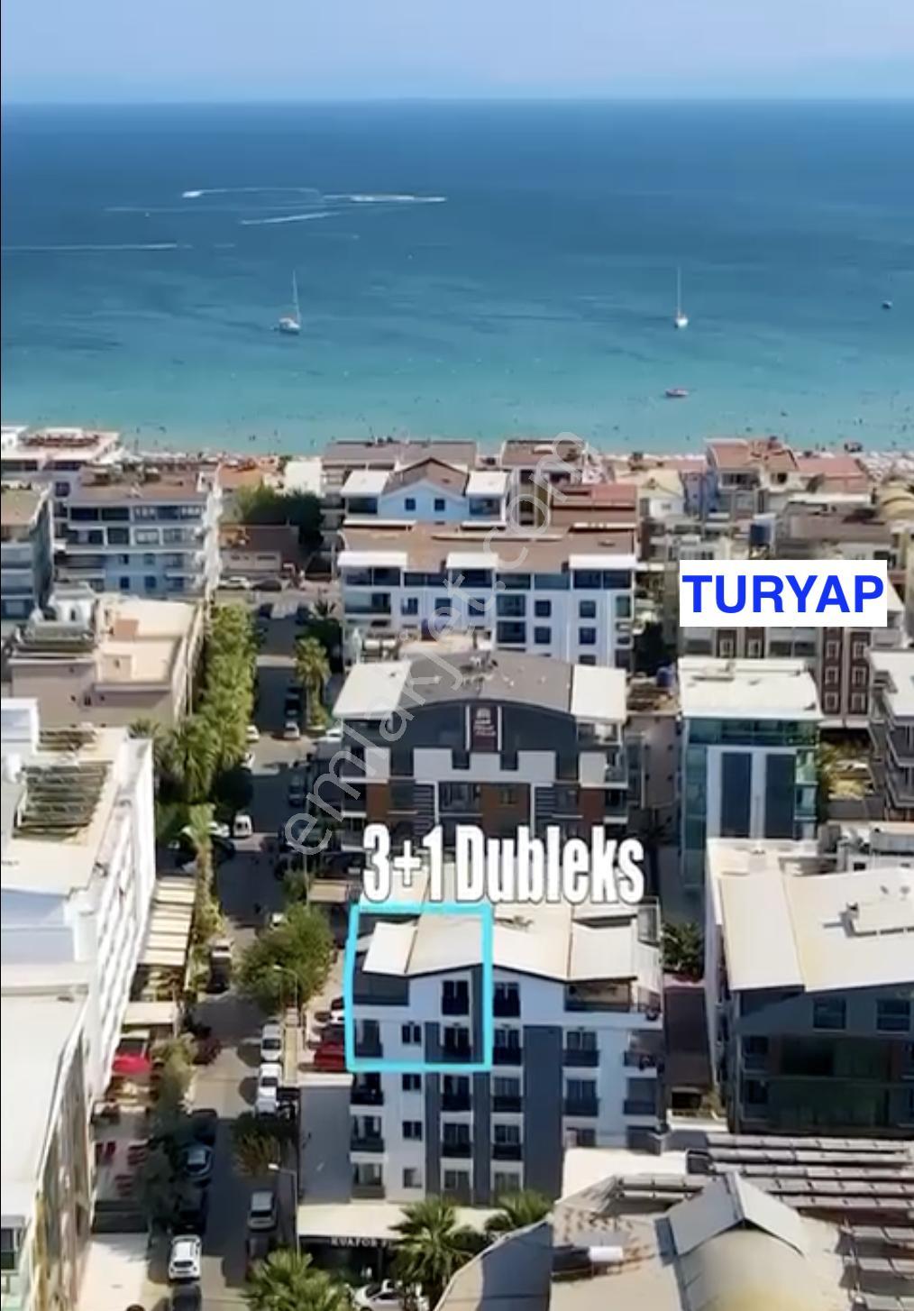 Takasa Açık Altınkum Plajına 250 Mt Asansörlü 3+1 Dubleks Daire