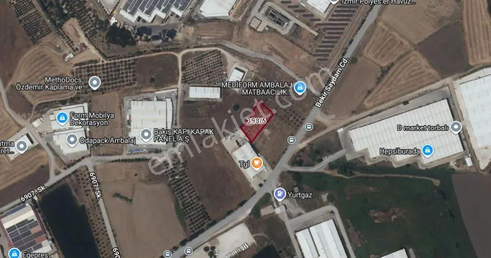 Turpa Lotus'tan Torpalı Pancar'da 2.000 M2 %60 Ticari İmarlı Arsa