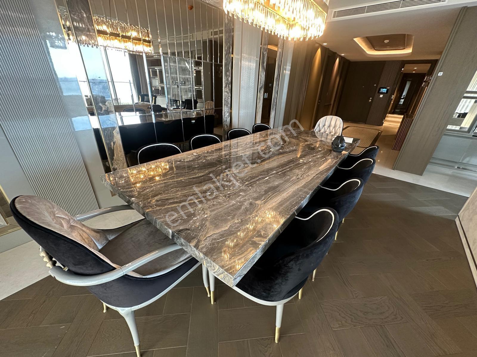 Yedi Mavi Projesinde 4+1 Full Eşyalı Ful Deniz Manzaralı Kiralık - Görsel 10