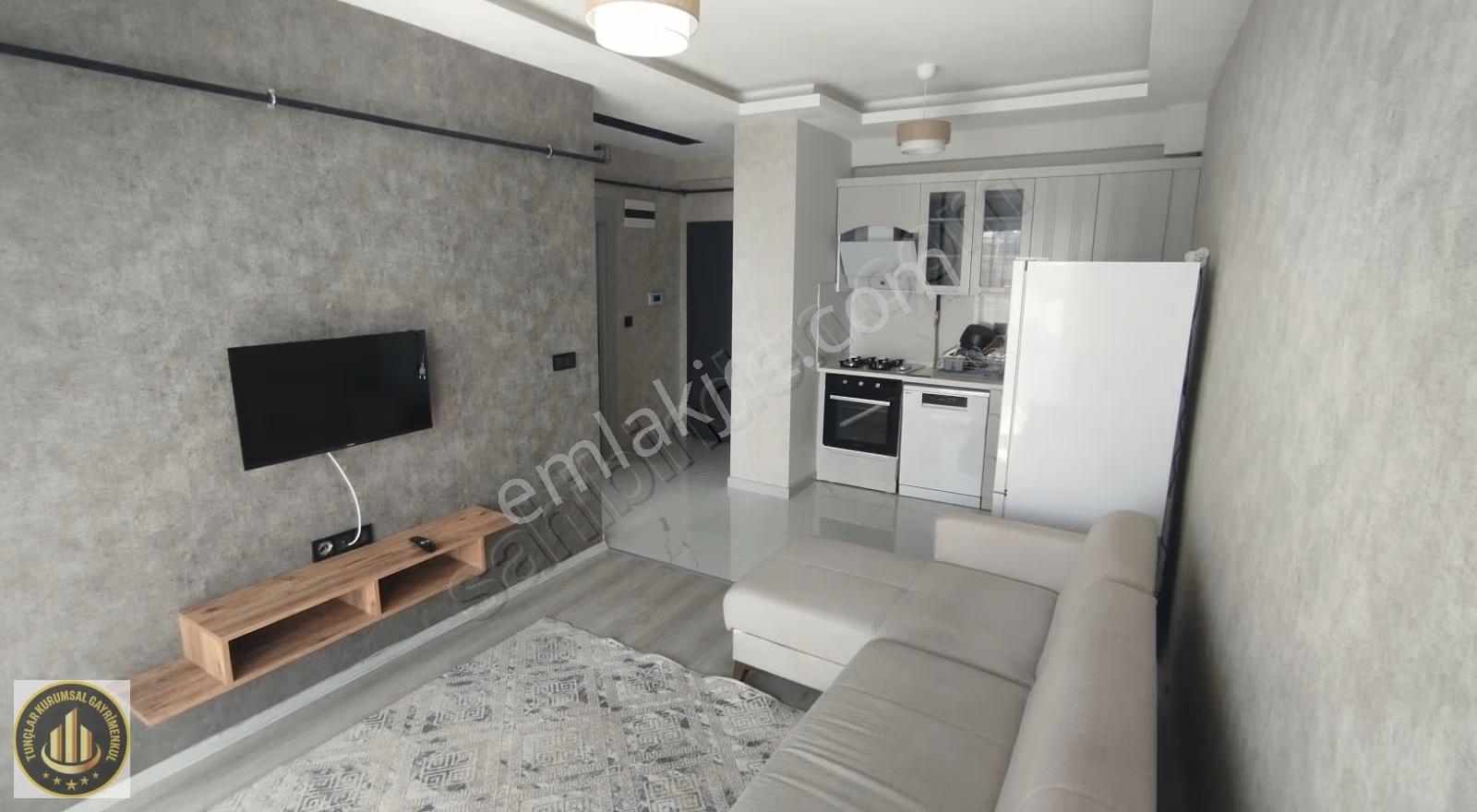 Bymen Yapı'da Sıfır 1+1 Eşyalı Kiralık Daire
