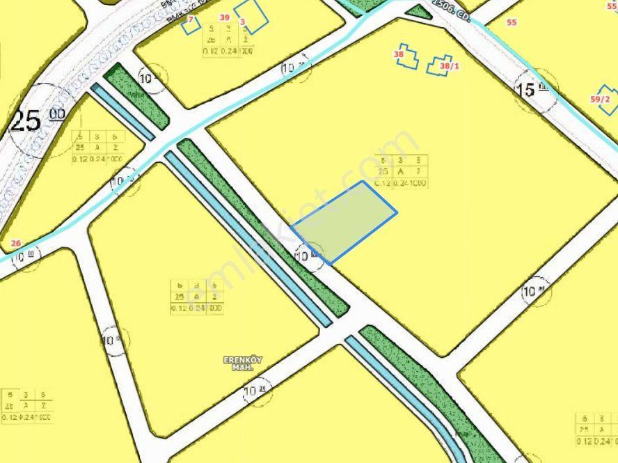 Erenköy De 1.244 M2 3 Villalık Temiz Satılık Arsa - Görsel 12