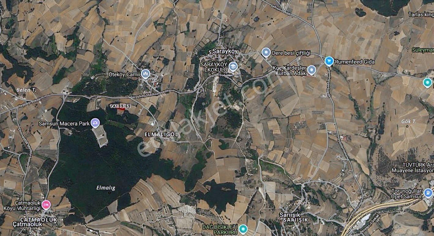 Samsun Atakum Sarayköy'de Deniz Manzaralı 2600 M² Tek Tapu Tarla - Görsel 9