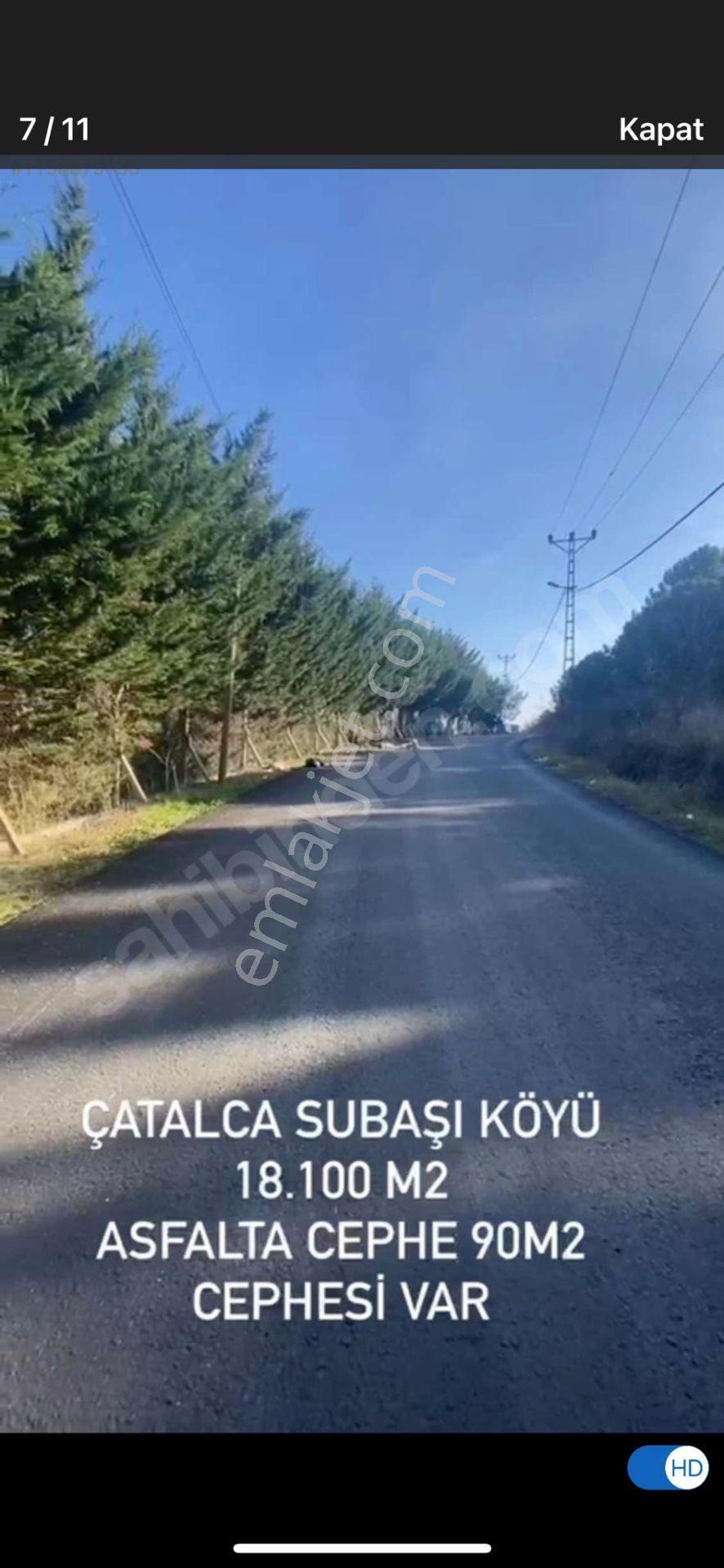 Remax Areadan Çatalca Subaşı Köyünde Muhteşem Fırsat Arazi - Görsel 3
