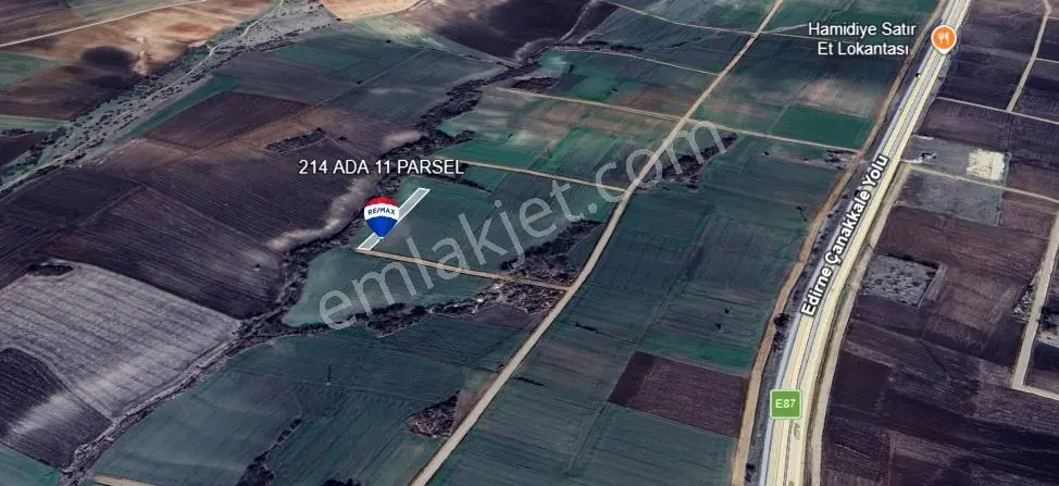 Edirne Hamidiye'de Satılık 1.587 Tarla - Görsel 6