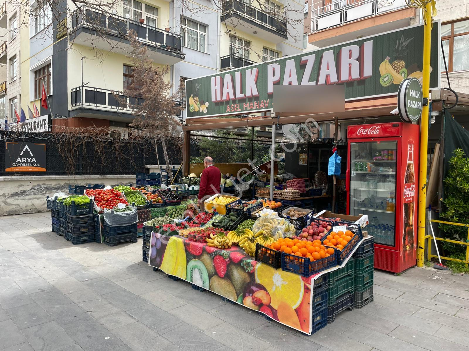Acil Merkezi Konumda Fırsat Manav Dükkanı
