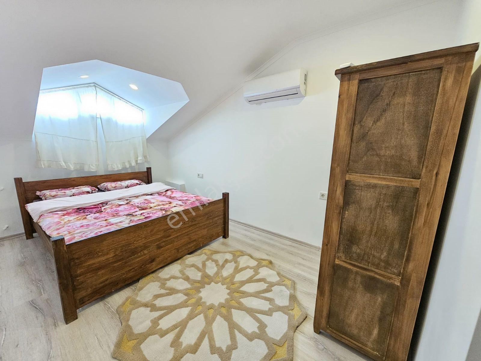 Stop'tan Akarcada Havuzlu Kiralık Dublex Daire - Görsel 12