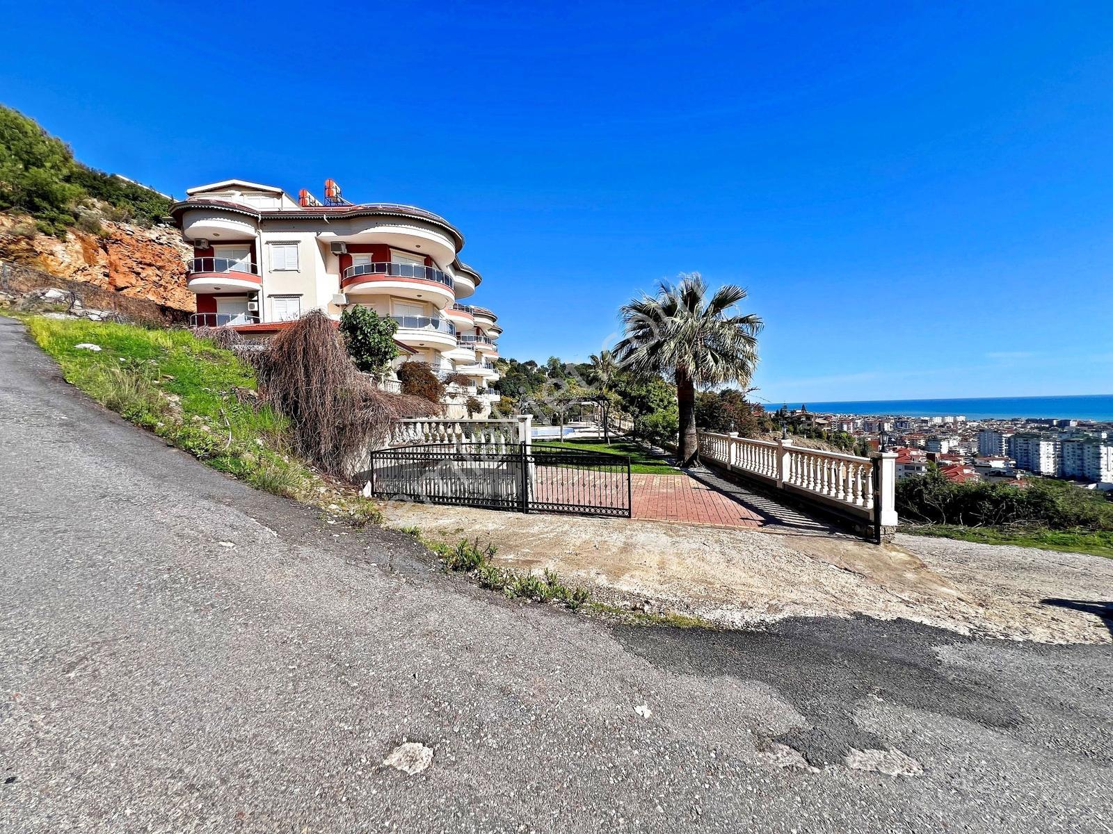 Alanya Cikcillide Satılık 1.425 M2 Deniz Ve Kale Manzaralı Arsa - Görsel 23