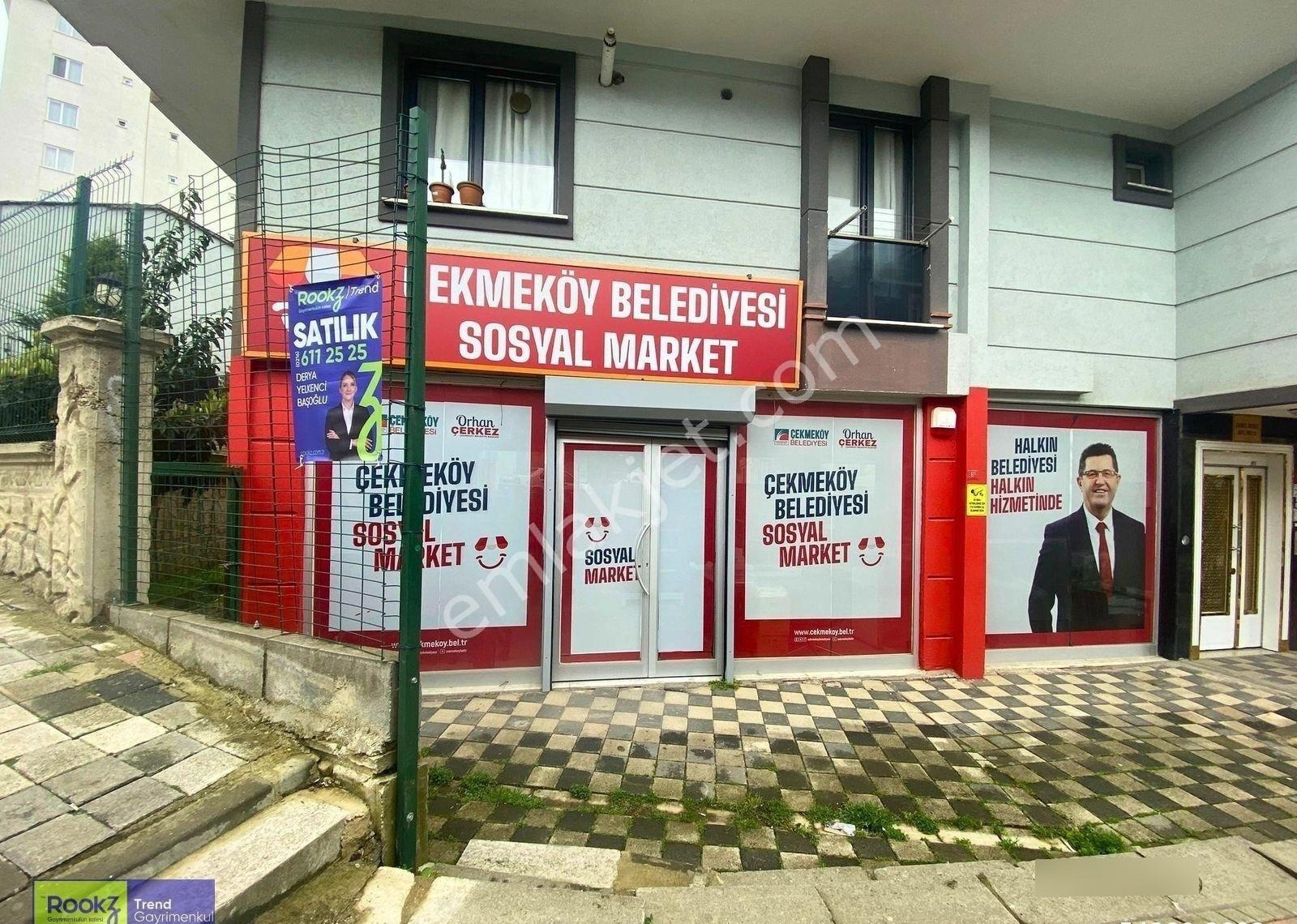 Çekmeköy Soğukpınar Mah Kurumsal Kiracılı Satılık 180m2 Dükkan