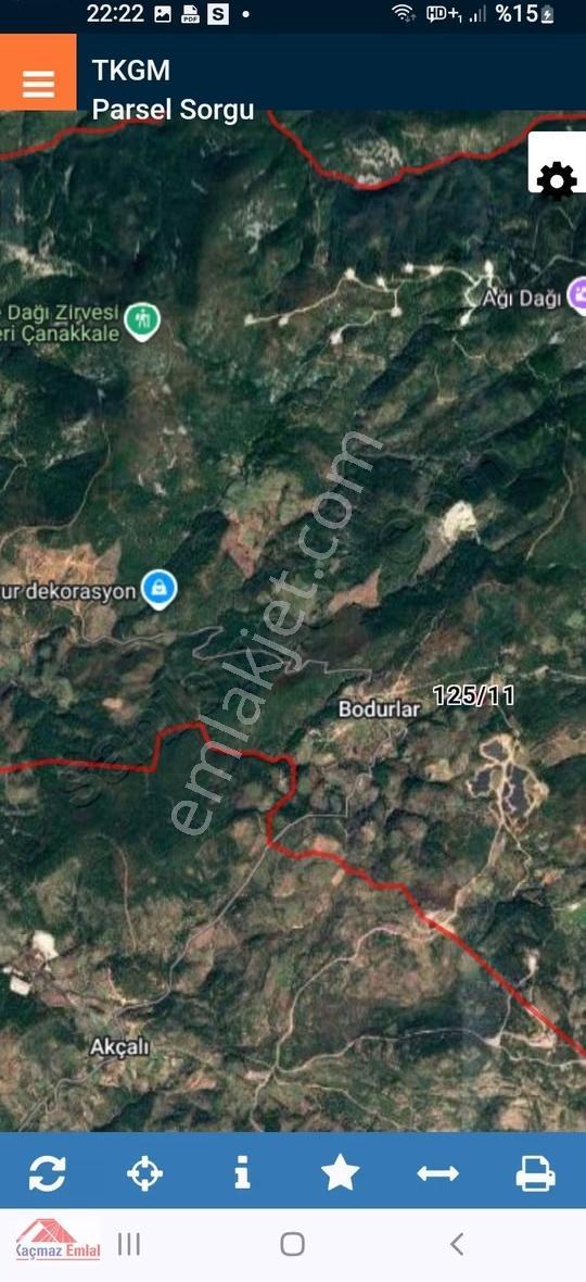 Çanakkale Merkez Bodurlar Köyünde Çiftlik İçin Uygun 7 Dönüm. - Görsel 4