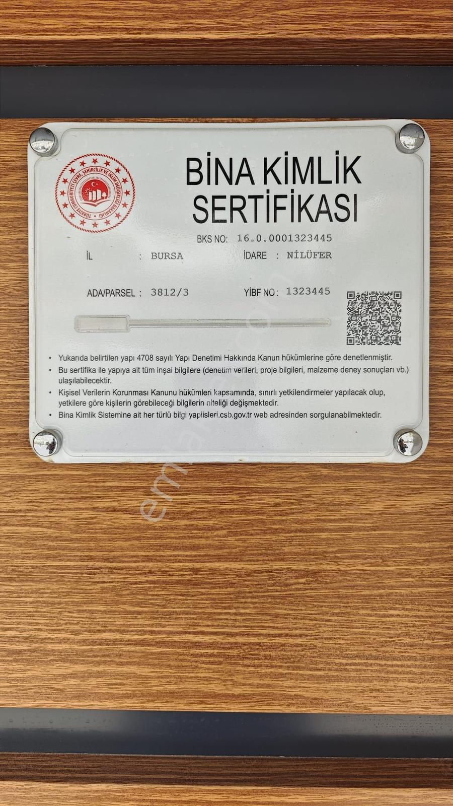 Nilüfer Çamlıca Lefkoşe Cd Üstü Satılık 1+1 Ara Kat Daire - Görsel 11