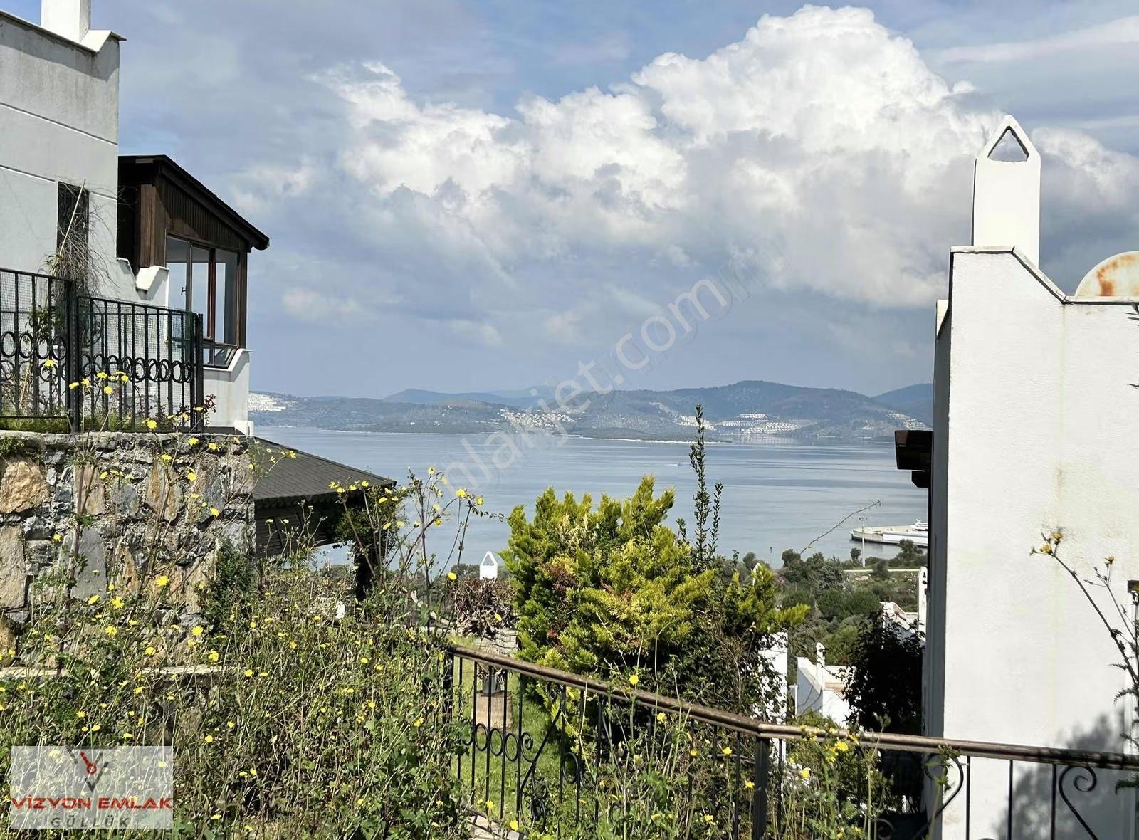Güllük Yasemin Sitesinde Deniz Manzaralı Kiralık Müstakil Villa - Görsel 6