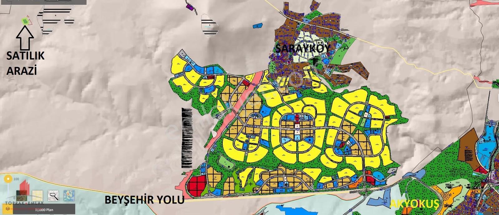 Sarayköy'de İmara Yakın 3921m2 Satılık Tarla - Görsel 2