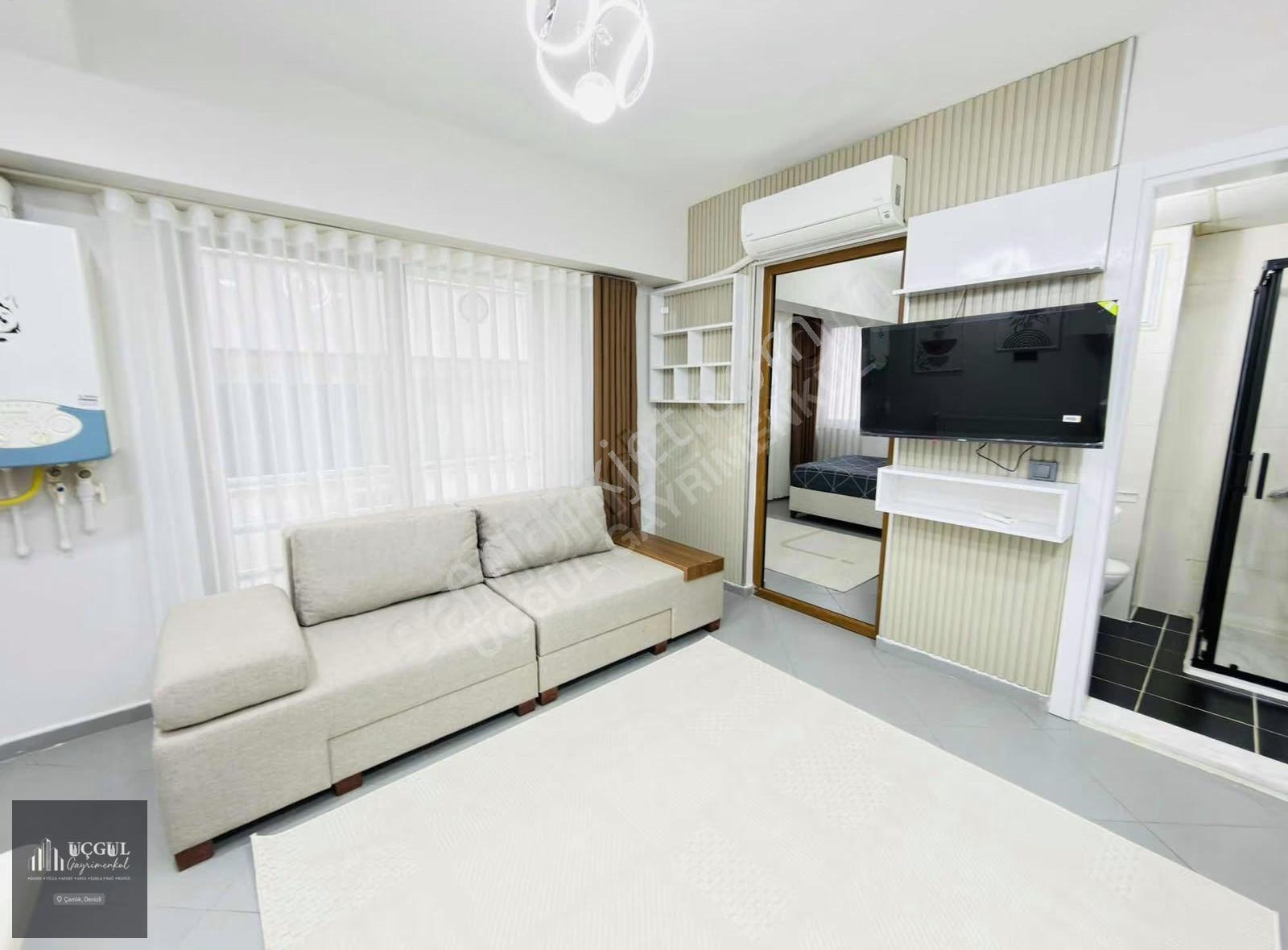 Yunus Emre Mahallesin De Kiralık 1+1 Sıfır Eşyalı Apart - Görsel 18